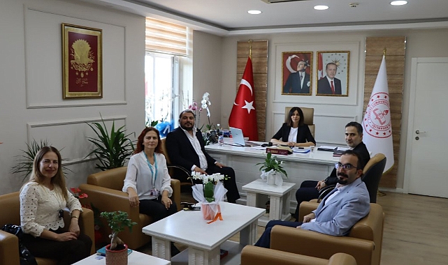 ÇOMÜ Hastanesi Başmüdürü'nden Müdür Hayta’ya ziyaret