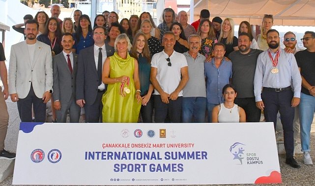 ÇOMÜ ''Uluslararası Yaz Spor Oyunları'' tamamlandı