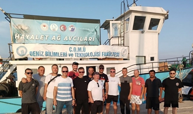 ÇOMÜ ve Balıkesir Büyükşehir Belediyesi iş birliğiyle ‘’Hayalet Ağ Temizliği’’