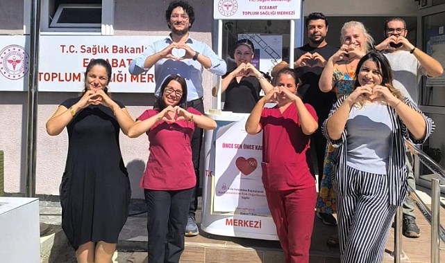 Eceabat'ta ‘Dünya Kalp Günü’ etkinliği