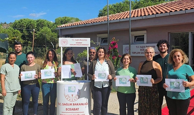Eceabat’ta ‘’lenfoma’’ farkındalığı