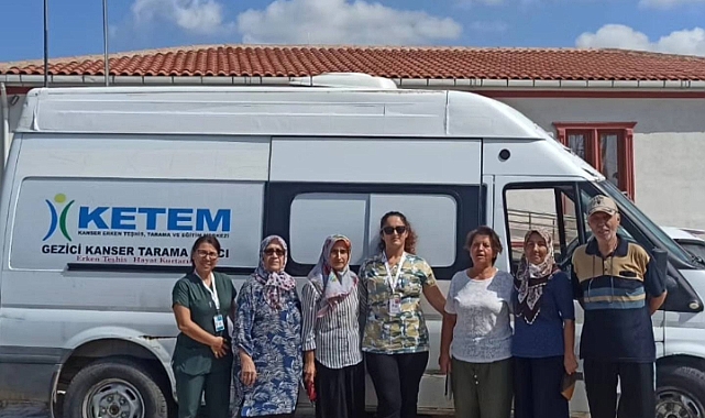 Eceabat Toplum Sağlığı Merkezi'nden, kanser taraması