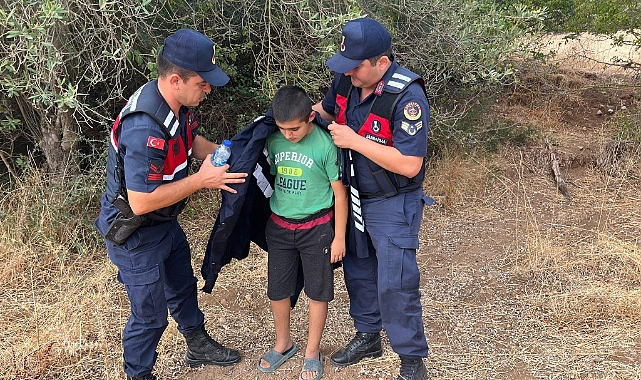 Ezine'de kayıp çocuk 6 kilometre uzaklıkta bulundu