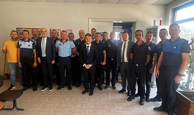 Gelibolu Belediye Başkanı Ali Kamil Soyuak, Zabıta Teşkilâtı'nın kuruluş yıldönümünü kutladı