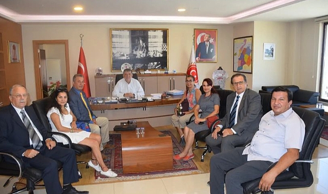 Gelibolu Cumhuriyet Platformu Yöneticilerinden İl Genel Meclis Başkanı Halil Ertuğrul’a ziyaret