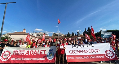''Gelirde adalet istiyoruz''