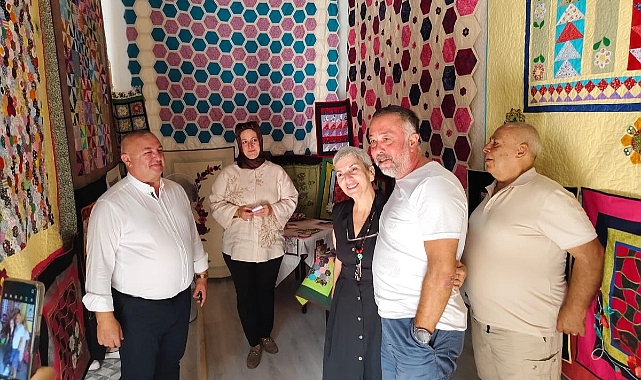 Geyikli'de ''Kırkyama Geçmişin İzi Sergisi''