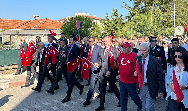 Gökçeada’nın Kurtuluşu coşkuyla kutlandı
