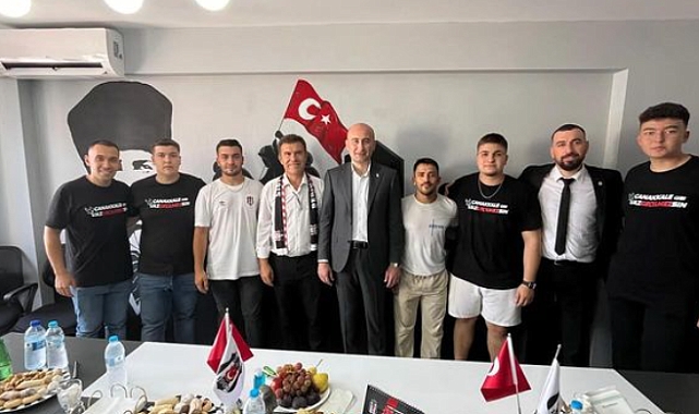 Hüseyin Yücel ve Feyyaz Uçar Çanakkale'de