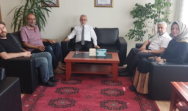 İl Müftüsünden ÇOMÜ İlahiyat Fakültesi dekanına ziyaret