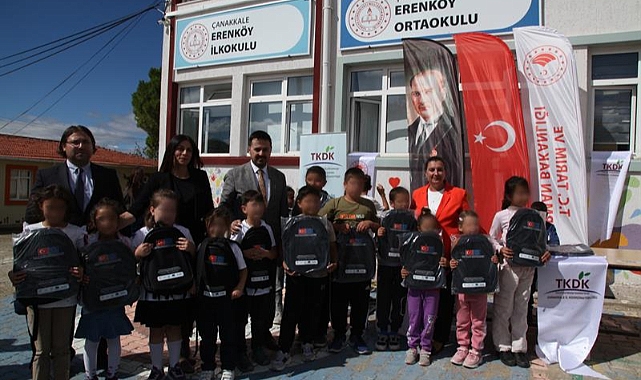 IPARD III Programı kapsamında öğrencilere 500 tanıtım çantası ulaştırıldı