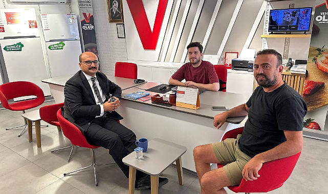 Kaymakam Bekir Abacı'nın iş yeri ziyaretleri devam ediyor