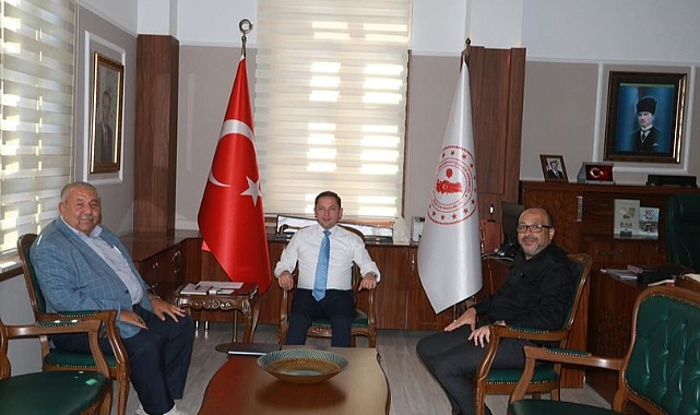 Kaymakam Ercan Kayabaşı, Roman Dernekleri başkanlarını ağırladı