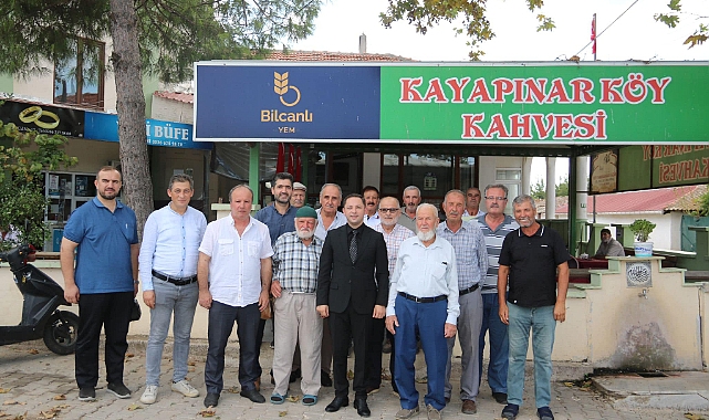 Kaymakam Ercan Kayabaşı'ndan Kayapınar Köyü'ne ziyaret