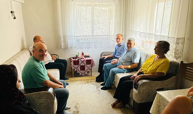 Kaymakam Sak'tan anlamlı ziyaretler