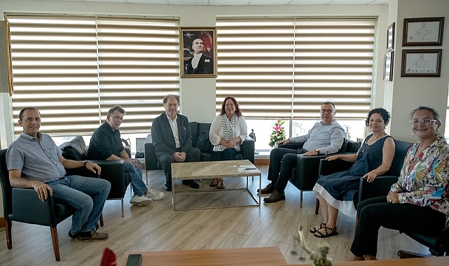 Kepez Belediye Başkanı Brol Arslan, Cihat Aşkın ve Roberto Issoğlio’yu ağırladı