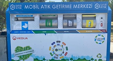Kepez Sahiline Mobil Atık Getirme Merkezi kuruldu