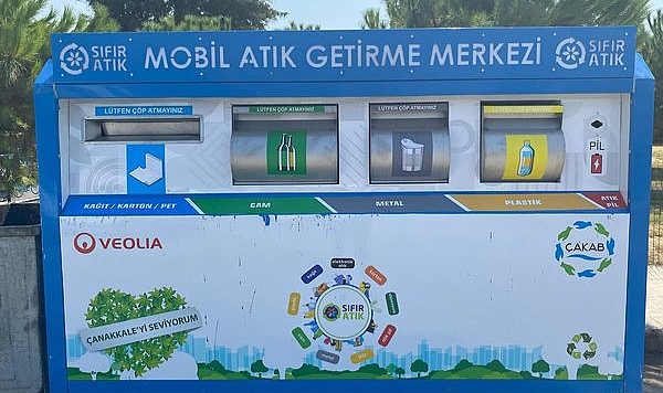 Kepez Sahiline Mobil Atık Getirme Merkezi kuruldu