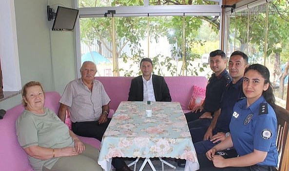 Kıbrıs Gazileri ziyaret edildi