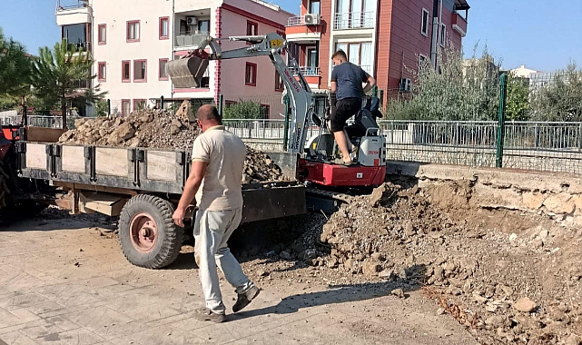 Küçükkuyu Belediyesi çalışmalarını aralıksız sürdürüyor
