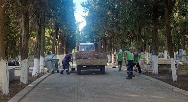 Lapseki Belediyesi'nden temizlik ve bakım çalışmaları