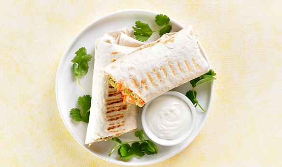 Lezzetli Tavuk Wrap tarifi