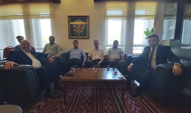 Milletvekili Ayhan Gider, Kaymakam Emrah Bütün’ü makamında ziyaret etti