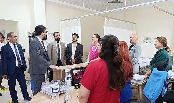 Müdür Baştürk, incelemelerde bulundu