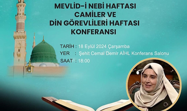 "Peygamberimiz ve Şahsiyet İnşası" konferansı