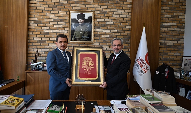 Rektör Prof. Dr. Ünüvar, Alan Başkanı Kaşdemir'i ziyaret etti
