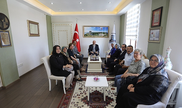 Vali Toraman’a Anadolu Şehit Aileleri Derneği’nden ziyaret