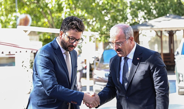 Vali Toraman’dan İl Sağlık Müdürlüğü’ne ziyaret