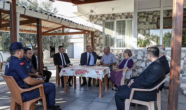 Vali Toraman’dan şehit ailesine ziyaret