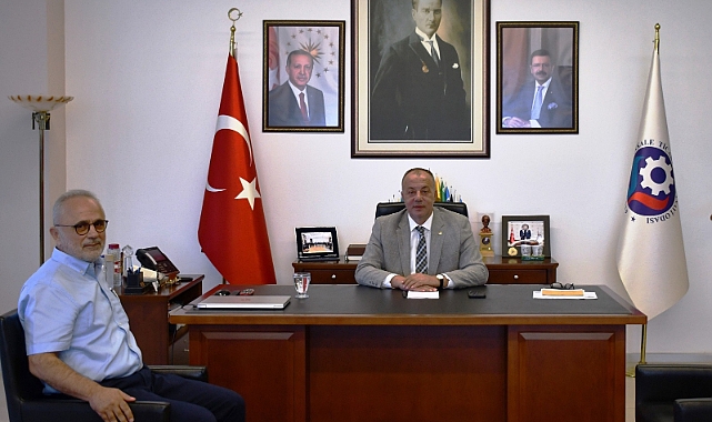 Yatırımcı Ömer Faruk Göktürk’ten ÇTSO’ya ziyaret