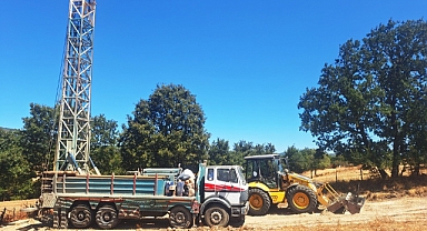 Yenice'de içme suyu sondaj yapım işi tamamlandı