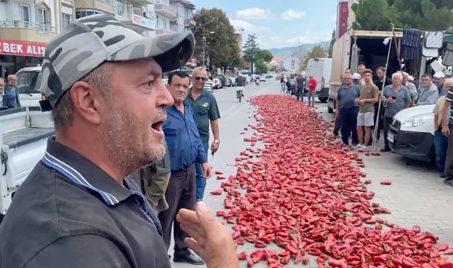 Yenice’li çiftçiden ‘kapya biber’ isyanı!
