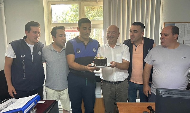 Zabıta Haftası’nda Bozcaada'da anlamlı kutlama