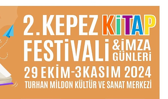 2. Kepez Kitap Festivali ve İmza Günleri başlıyor