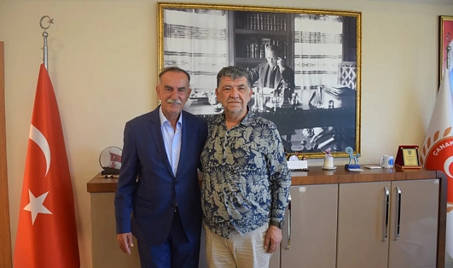Adem Ejder’den İl Genel Meclis Başkanı Halil Ertuğrul'a ziyaret
