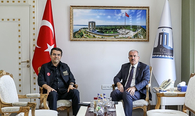 AFAD Başkanı Okay Memiş'ten Çanakkale Valisi Ömer Toraman'a ziyaret