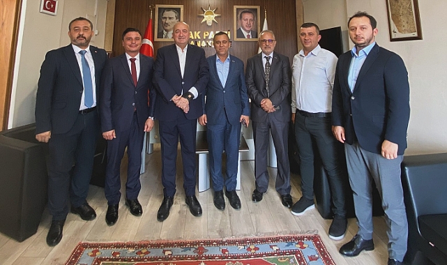 AK Parti Çanakkale İl Başkanlığı, sendika temsilcilerini ağırladı