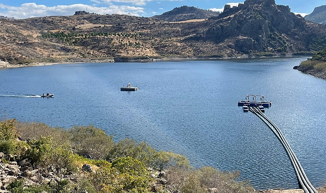 Atikhisar Barajı’nda Bypass Hattı çalışması