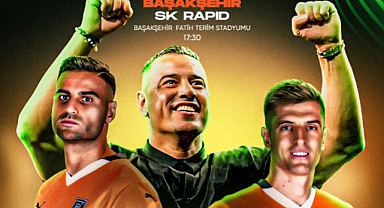 Başakşehir, Konferans Ligi'nde Rapid Wien’i ağırlıyor: İlk maç heyecanı
