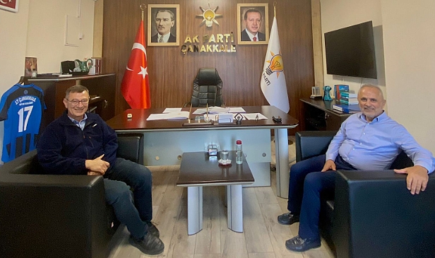 Başkan Acar'dan İl Başkanı Göktürk'e ziyaret