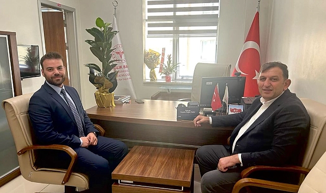 Başkan Atalay’dan Gökçeada Devlet Hastanesi başhekimine ziyaret