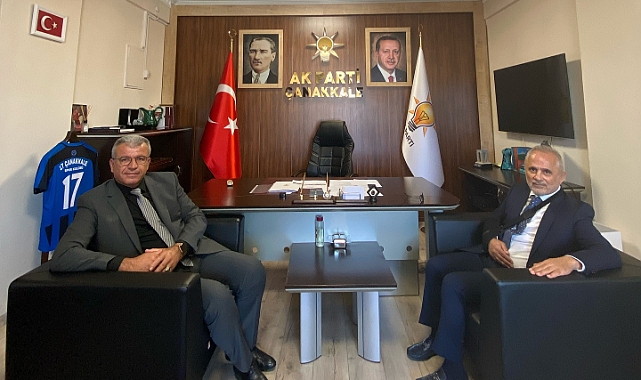 Başkan Elbi'den İl Başkanı Göktürk'e ziyaret