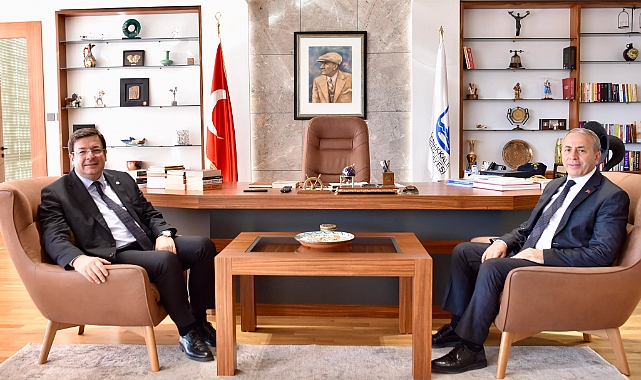 Başkan Erkek, İl Emniyet Müdürü Kenan Kurt'u ağırladı