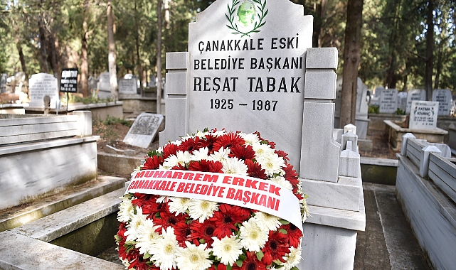 Başkan Erkek, Reşat Tabak'ı andı