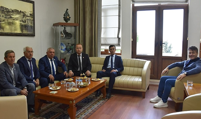 Başkan Soyuak muhtarları ağırladı
