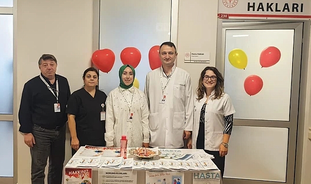 Biga Ağız ve Diş Sağlığı Merkezi'nde ‘Hasta Hakları Günü’ kutlandı
